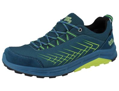 HANWAG Coastridge Herren Multifunktionsschuh blau Veloursleder Textil