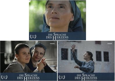 Die Sprache des Herzens - 3 Original Kino-Aushangfotos - Isabelle Carré - Filmposter