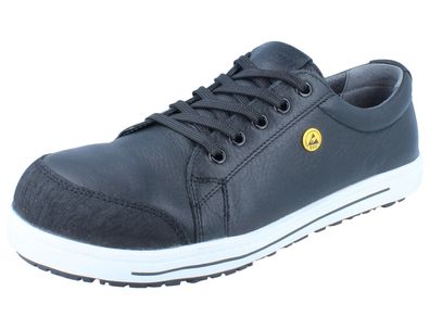 Birkenstock QS 500 normale Weite S3 ESD black Leder