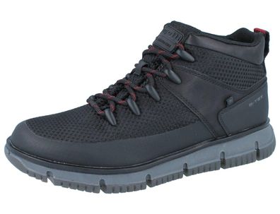 Bugatti Herren Sneaker hoch schwarz B-Tex