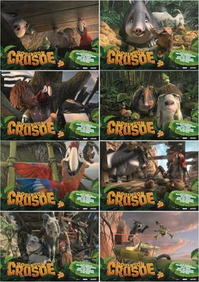 Robinson Crusoe - 8 Original Kino-Aushangfotos - Filmposter