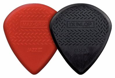 Dunlop Pick Jazz III Max Grip Stiffo - Art. 277204