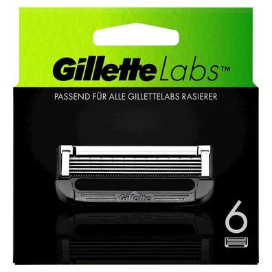 Lames système Gillette Labs 6 pièces