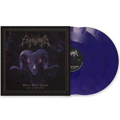 Enthroned - Black Goat Ritual - Live In Thy Flesh 2LP (Ltd Purple Vinyl)