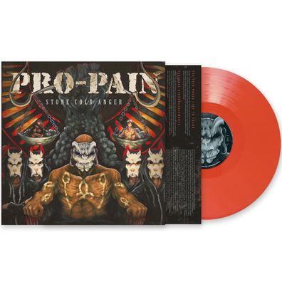 Pro-Pain - Stone Cold Anger LP (Orange Vinyl)