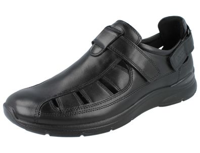ECCO Irving Fisherman Herren schwarz Glattleder