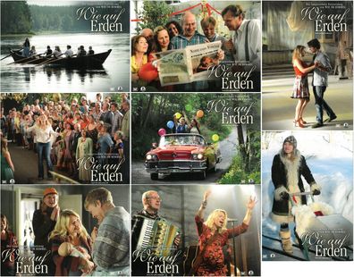 Wie auf Erden - 8 Original Kino-Aushangfotos - Frida Hallgren - Filmposter