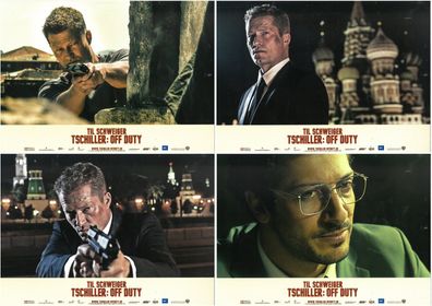Til Schweiger - Tschiller: Off Duty - 4 Original Kino-Aushangfotos - Filmposter