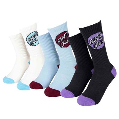 Santa Cruz Socken Pop Dot Socks (3 Pack) 44