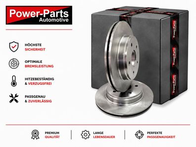 Bremsscheiben VA Dodge Ram 1500 Bj:02-25 (Gen.3 & Gen.4) (nur 5-Loch Bremsscheibe)
