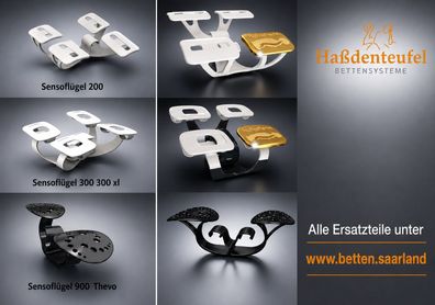 Lattoflex Sensoflügel Federelement Ersatzteil 200 300 300 XL 900 Thevo ab03/2013