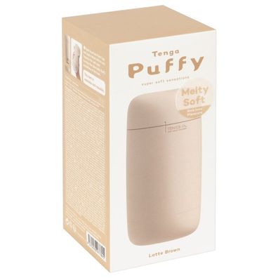 Tenga Puffy Masturbator für Männer Latte Braun