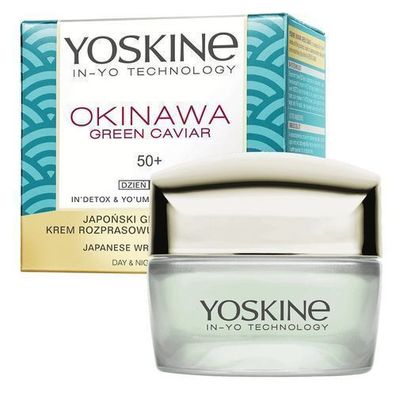 Yoskine Okinawa Grünkaviar Anti-Aging Gesichtscreme 50+ 50ml