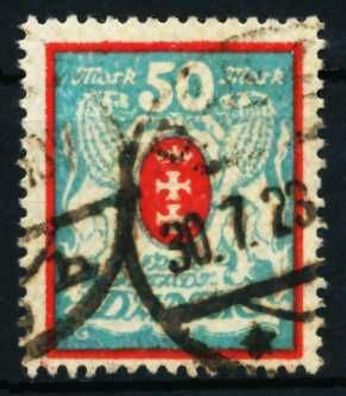 DANZIG 1923 Nr 127X gestempelt X4DF56E