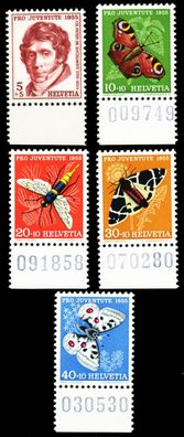 Schweiz PRO Juventute Nr 618-622 postfrisch URA X543C46