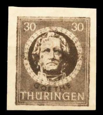 SBZ Thüringen Nr 99BYay postfrisch X667CCA