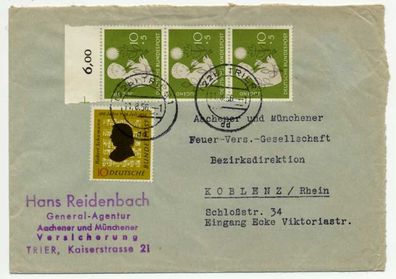 BRD 1956 Nr 232-233 BRIEF MIF X710D2E
