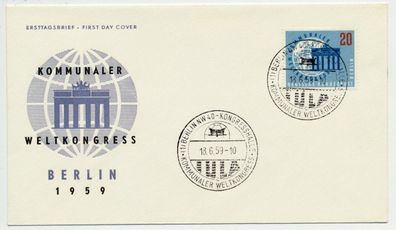 BERLIN Nr 189 BRIEF FDC X736782