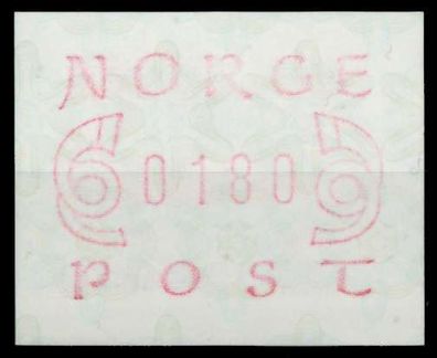 Norwegen ATM Nr ATM2-180 postfrisch X91635A