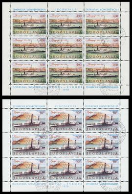 Jugoslawien Nr 1816-1817 zentrisch gestempelt Kleinbg S043976
