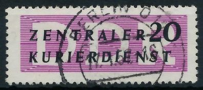 DDR DIENST Verwaltungspost-a ZKD Nr 7 gestempelt X1D2862