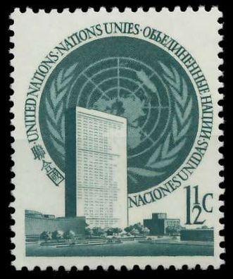UNO NEW YORK 1951 Nr 2x postfrisch X404D96