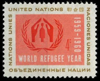 UNO NEW YORK 1959 Nr 82 postfrisch X40B73E