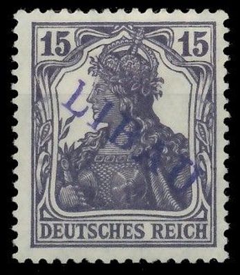 BES. 1WK LIBAU Nr 3Ba ungebraucht gepr. X41118E