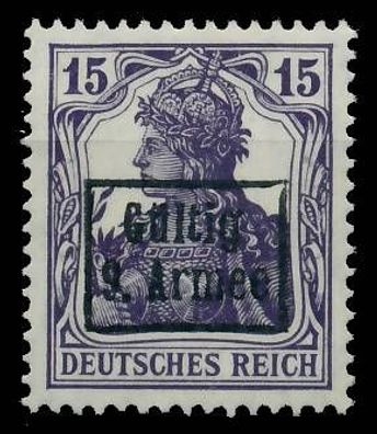 BES. 1WK D-MV Rumänien 9. ARMEE Nr 2b postfrisch X434C72