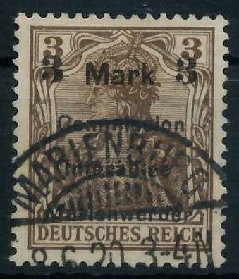 Marienwerder Nr 24BIai gestempelt ATTEST X49A8A6
