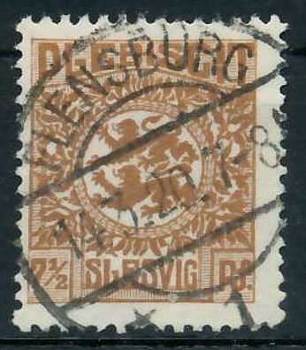 Abstgeb Schleswig Nr 3 zentrisch gestempelt X4C378A