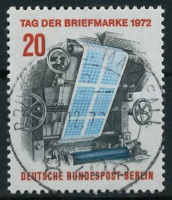 BERLIN 1972 Nr 439 zentrisch gestempelt X80FB36
