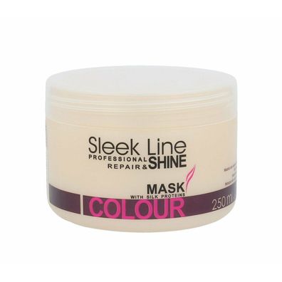 Stapiz STAPIZ SLEEK LINE COLOR Seidenmaske für gefärbtes Haar 250 ml