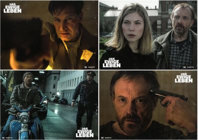 Das ewige Leben - 4 Original Kino-Aushangfotos - Tobias Moretti - Filmposter