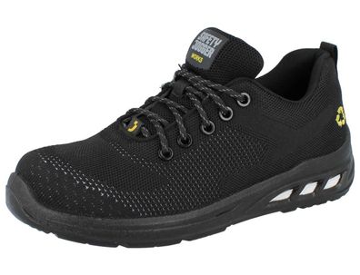 SAFETY JOGGER EcoFitz Damen Herren Sicherheitssneaker S1P schwarz