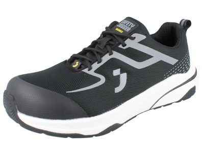 SAFETY JOGGER Freedom Herren extra breite Sicherheitssneaker S1PS schwarz