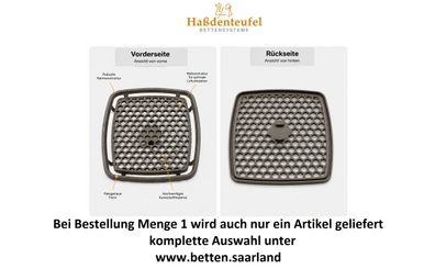 Platte Tempur Froli Frolexus Morgana Rahmen gebraucht Ersatzteil Lattenrost