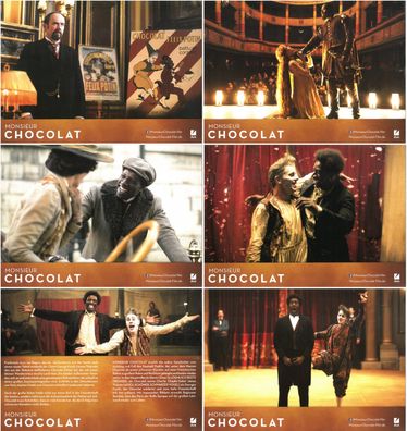 Monsieur Chocolat - 6 Original Kino-Aushangfotos - Omar Sy - Filmposter