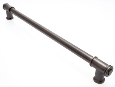 Möbelgriff BA 320 mm Küchengriff dunkel gebürstet Schrankgriff Industrial-Look