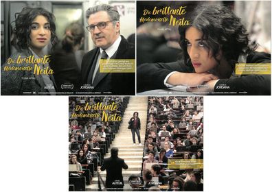 Die brillante Mademoiselle Neïla - 3 Original Kino-Aushangfotos - Filmposter