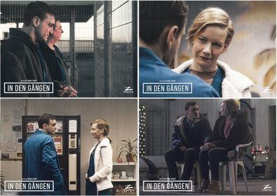 In den Gängen - 4 Original Kino-Aushangfotos - Sandra Hüller - Filmposter