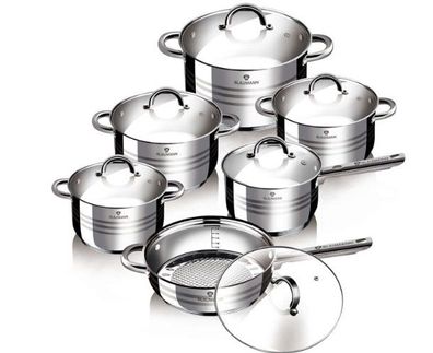 Berlinger Haus Blaumann BL-1410 Gourmet Line 12-teiliges Geschirrset