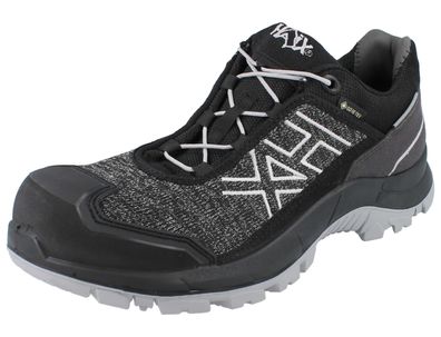 HAIX Black Eagle Safety 400 Herren Sicherheitssschuhe S7S wasserdicht Textil grau