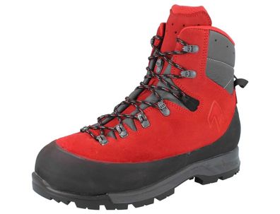 HAIX Protector Forest 2.1 Schnittschutzstiefel Klasse 2 rot Nubukleder