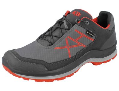 HAIX Black Eagle Adventure 3.0 GTX Herren Halbschuhe grau orange