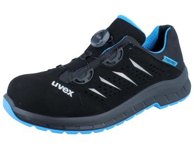 UVEX 2 trend Herren BOA Halbschuh S1P schwarz