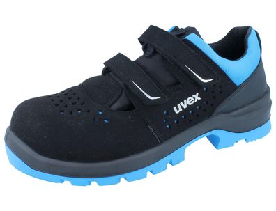 UVEX 2 xenova Sandale 9553.8 S1 Weite 11 schwarz/blau