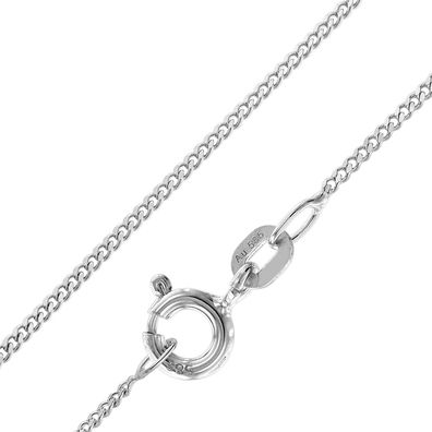 trendor Schmuck Panzerkette Weißgold 585 Gold 14 Karat Breite 1,1 mm 51900
