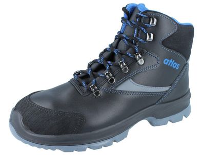 ATLAS alu-tec 735 XP Herren Sicherheitsstiefel S3 schwarz Glattleder