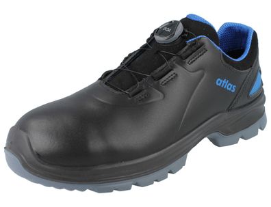ATLAS Herren Sicherheitsschuhe Boa SL 9645 XP S3 schwarz Glattleder